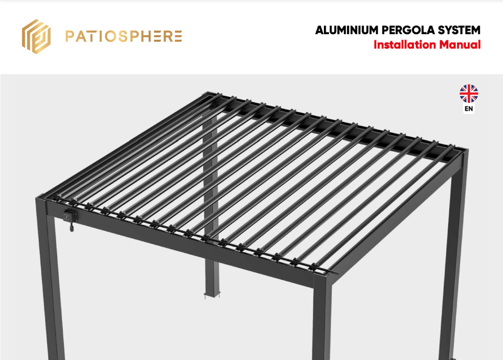 PatioSphere Aluminum Pergola System